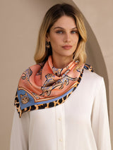 [Pink Cat] SilkSilky Scarf 004