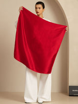 [Wine] SilkSilky  Scarf 003