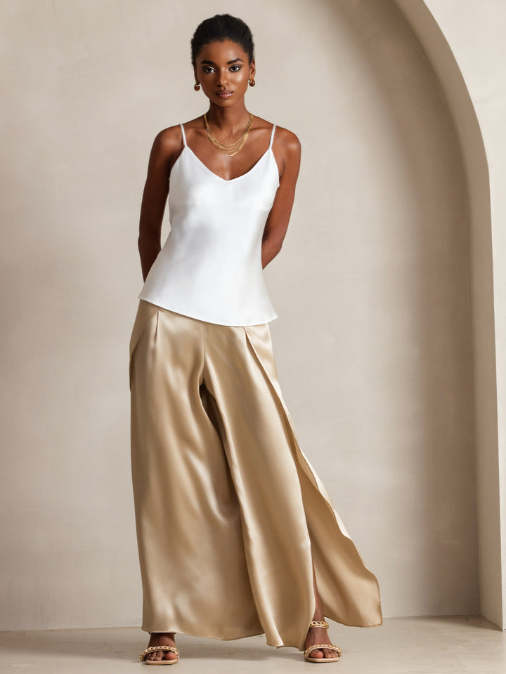 plus size silk tank tops