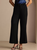[Black] SilkSilky Womens Pants 003