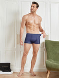 SilkSilky US Silk Knitted Mens Underwear DarkBlue 005