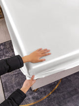 [White] SilkSilky  25Momme Sheet 007