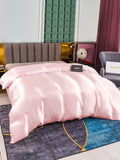 SilkSilky US 25Momme Pure Silk Duvet Cover Pink 002