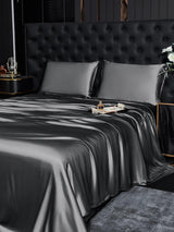 [Dark Gray] SilkSilky  19Momme Bedding Set 002