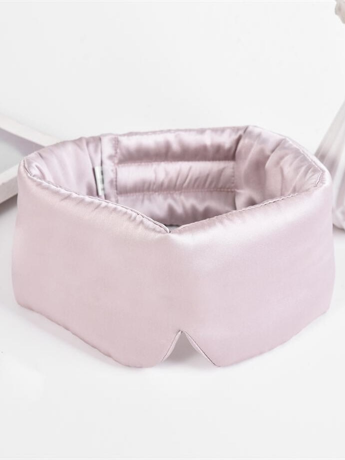 [Light Pink] SilkSilky  19Momme Pure Silk Eye Mask 006