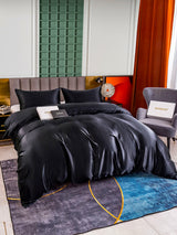 [Black] SilkSilky  25Momme Bedding Set 005