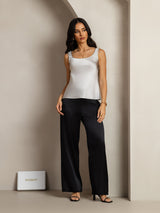 [Silver] SilkSilky  Sleeveless Camisole Top 007