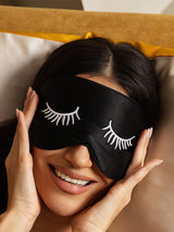 [White Eyelashes] SilkSilky  Eye Mask 003