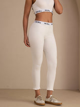 [White] SilkSilky Womens Pants 003