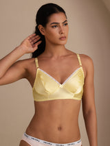 [Yellow] SilkSilky  Bra 004