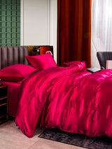 [Wine] SilkSilky  25Momme Bedding Set 008