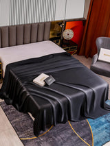[Black] SilkSilky  22Momme Sheet 002