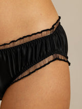 [Black] SilkSilky  Panty 004