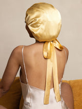 [Champagne] SilkSilky  Sleep Cap 003
