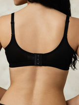 [Black] SilkSilky  Silk Jersey Bra 003