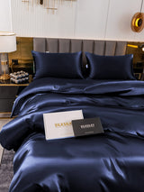 [Dark Blue] SilkSilky  19Momme Bedding Set 006