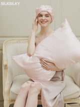 SilkSilky 19Momme Pure Silk Pillowcase Set-video-001