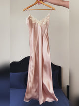 SilkSilky  Spaghetti Strap V Neck Dress video 001