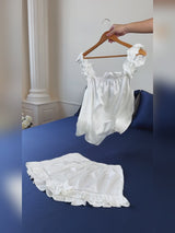 SilkSilky  Sleeveless Square Neck Camisole Set video 001