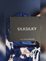 SilkSilky  Short Sleeve Lapel Collar Women's Pajamas video 001