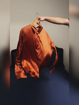 SilkSilky  Long Sleeve Lapel Collar Women's Shirt video 001