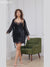 SilkSilky-US-Pure-Silk-3/4-Sleeve-Nightgown&Robe-Set-video-001