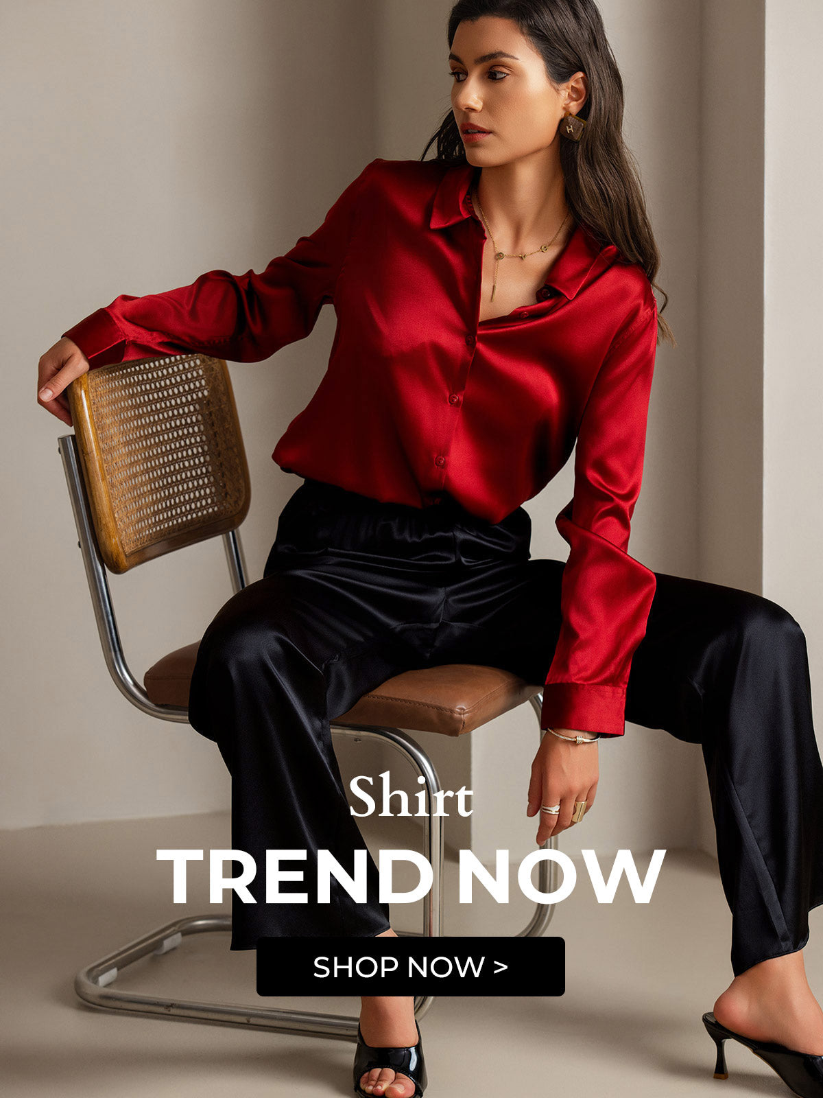 Silk Boat Neck T-Shirt | Short Sleeve Cuffed Top – SILKSILKY