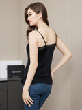 SilkSilky-US-Silk-Knitted-Sleeveless-V-Neck-Camisole-Top-Black-002