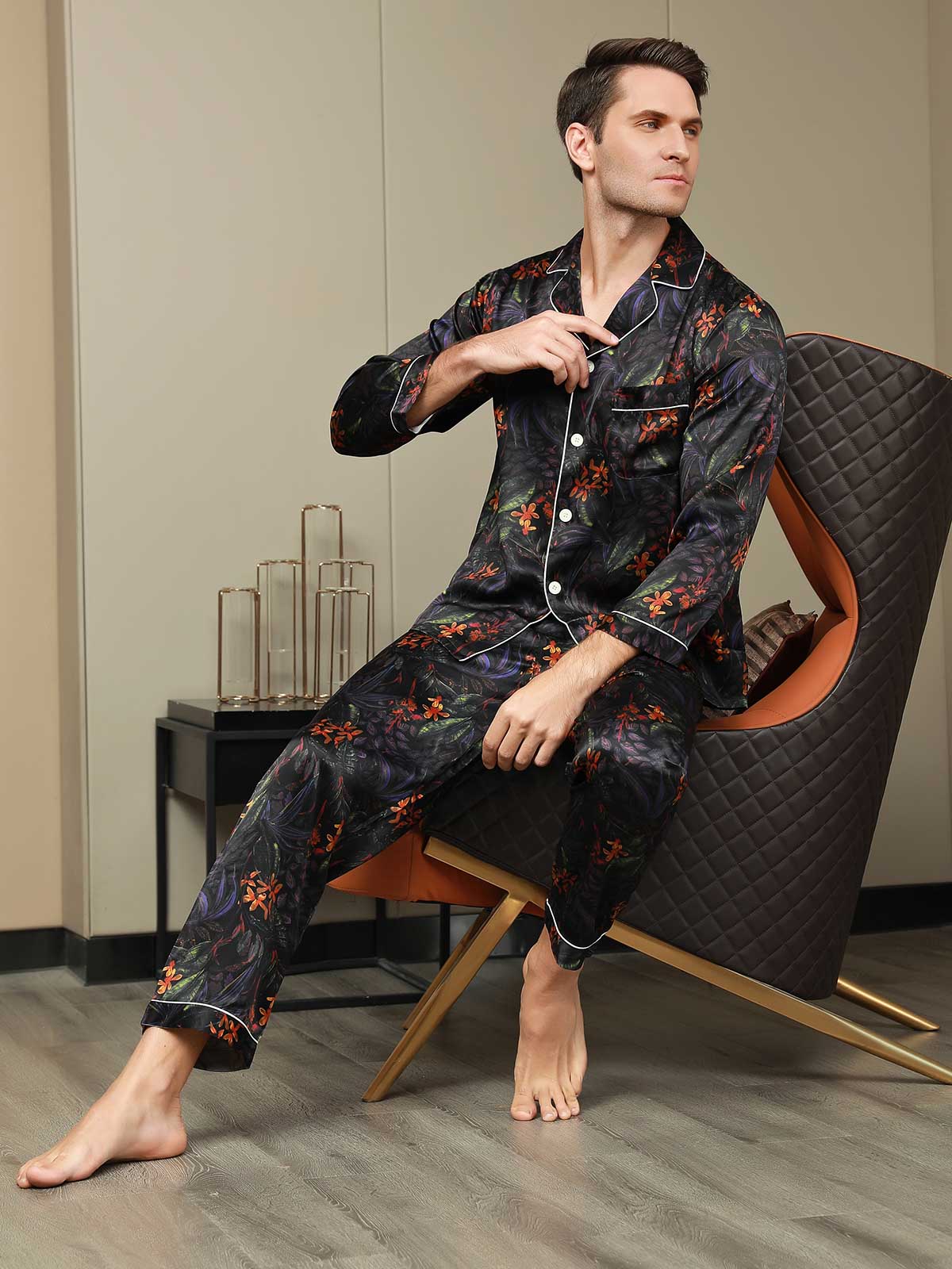 Silk Sleepwear for Men and Women,Nightwear Sale - SILKSILKY CA –  CA-SILKSILKY