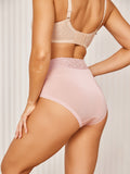 SilkSilky US Silk Knitted Panty Pink 003