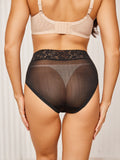 SilkSilky US Silk Knitted Panty Black 004