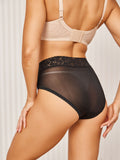 SilkSilky US Silk Knitted Panty Black 002