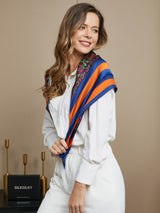 [P016] SilkSilky Pure Silk Scarf 008