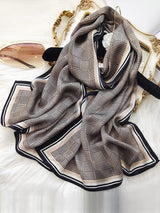 [P027] SilkSilky Pure Silk Scarf 005