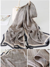 [P027] SilkSilky Pure Silk Scarf 006