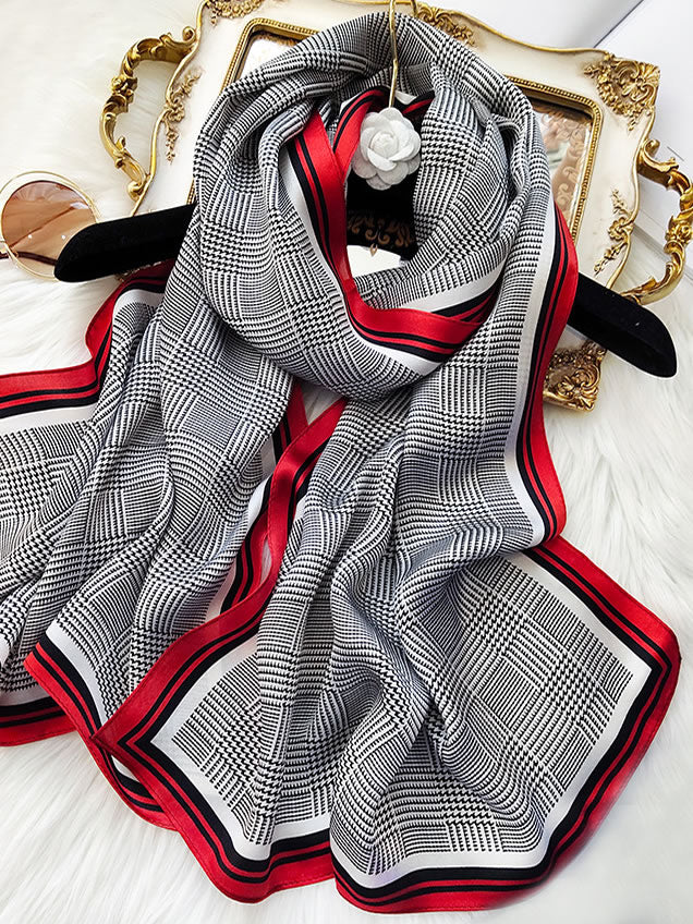 [P028] SilkSilky Pure Silk Scarf 001