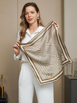 [P042] SilkSilky Pure Silk Scarf 002