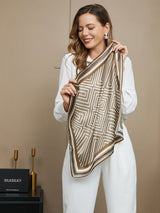 [P042] SilkSilky Pure Silk Scarf 005