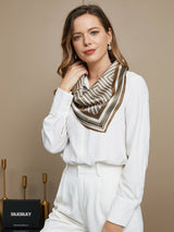 [P042] SilkSilky Pure Silk Scarf 006