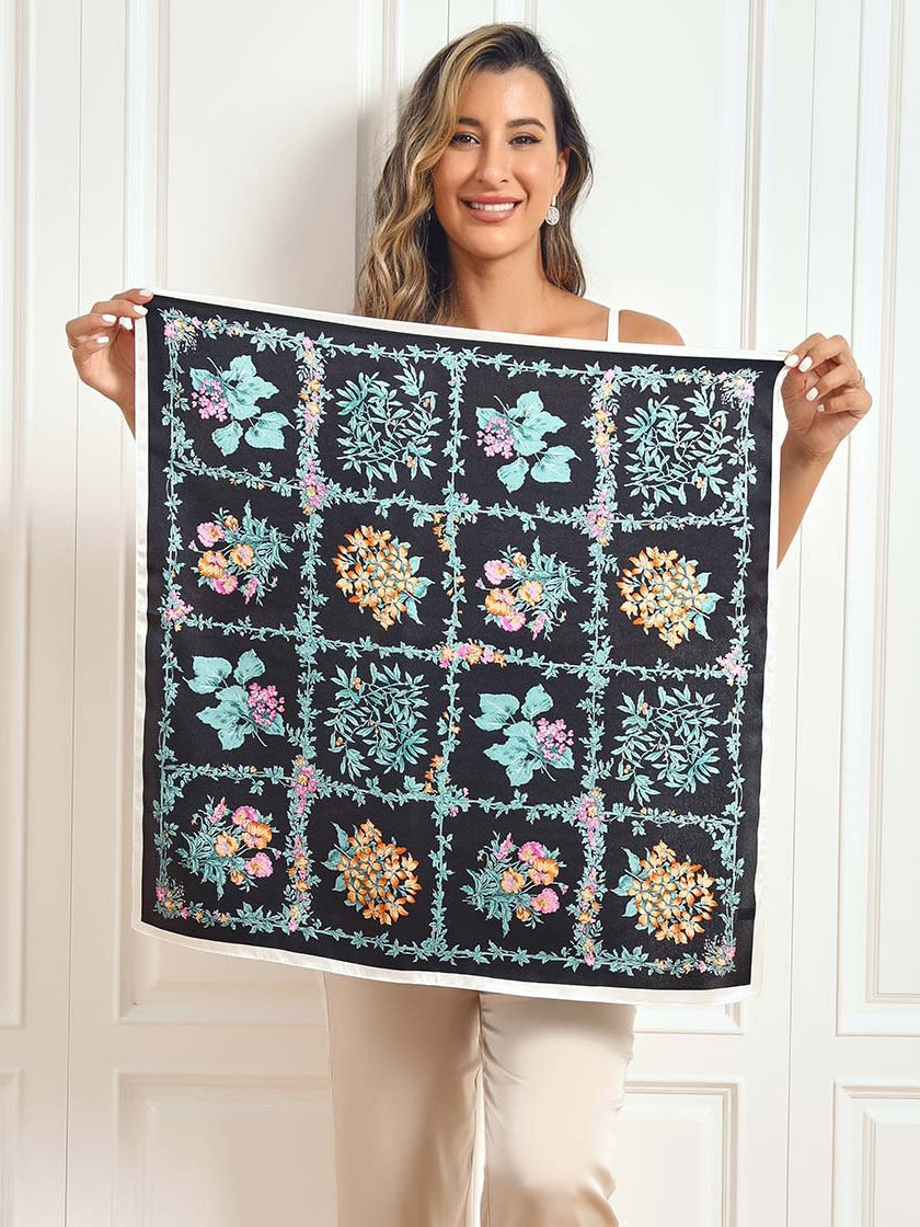 [P051] SilkSilky Pure Silk Scarf 001