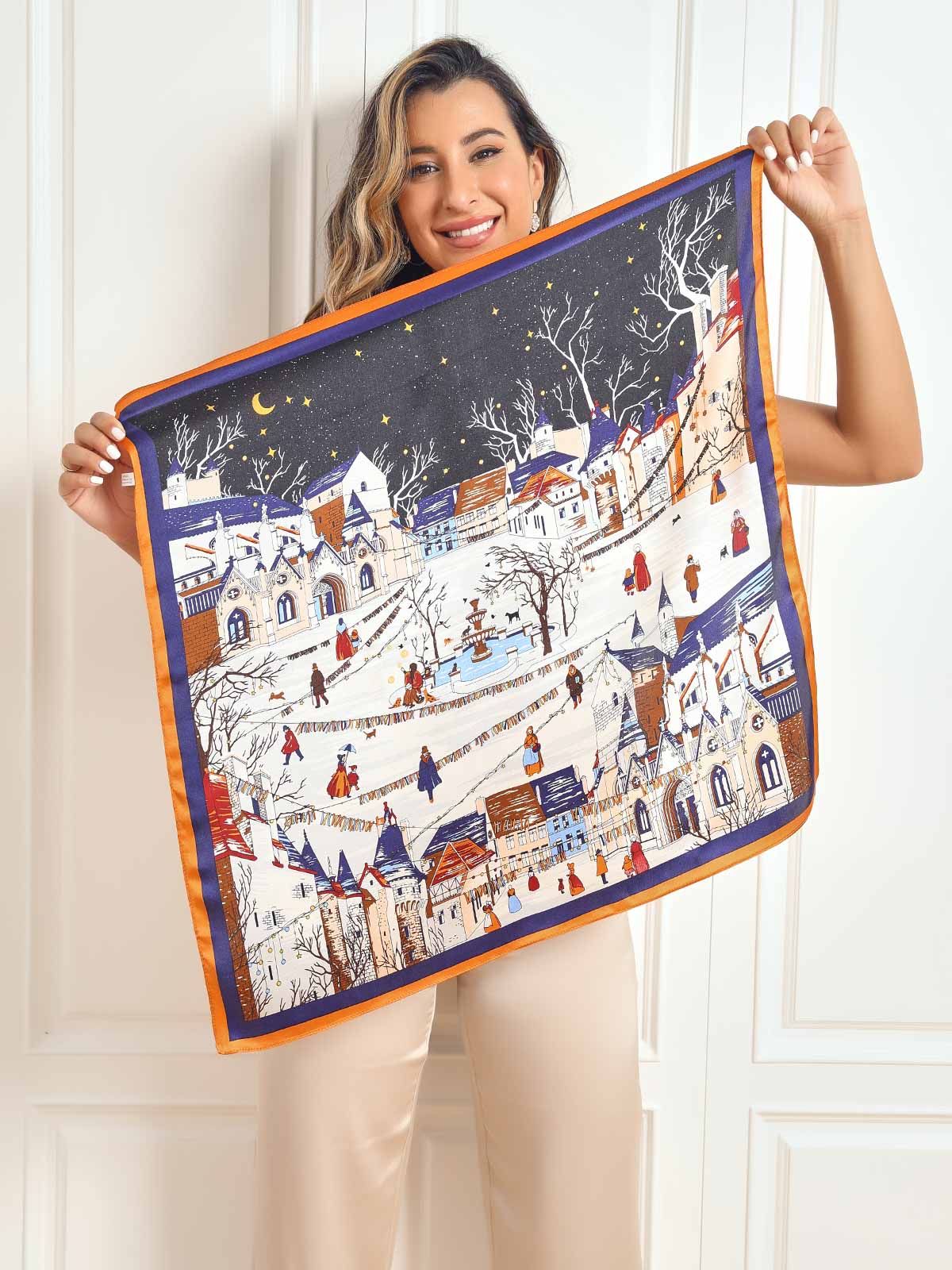 [P060] SilkSilky Pure Silk Scarf 001