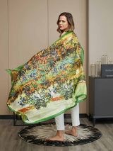 [P072] SilkSilky Pure Silk Scarf 004