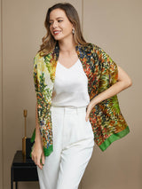 [P072] SilkSilky Pure Silk Scarf 009