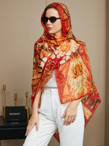 [P073] SilkSilky  Scarf 006