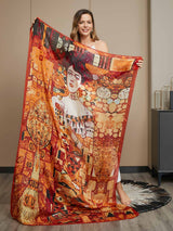 [P073] SilkSilky  Scarf 007