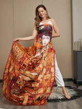 [P073] SilkSilky  Scarf 008